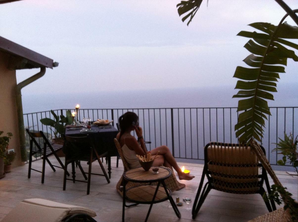 House In Grimaldi. Spectacular View Over The French Riviera! Grimaldi (Liguria) Exterior foto
